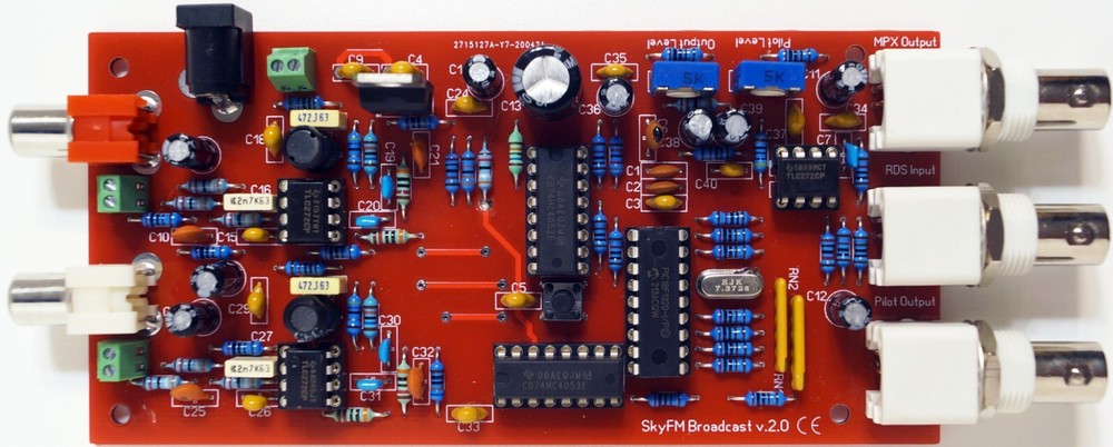 Stereo Encoder for FM broadcasting HI-Q stereo coder