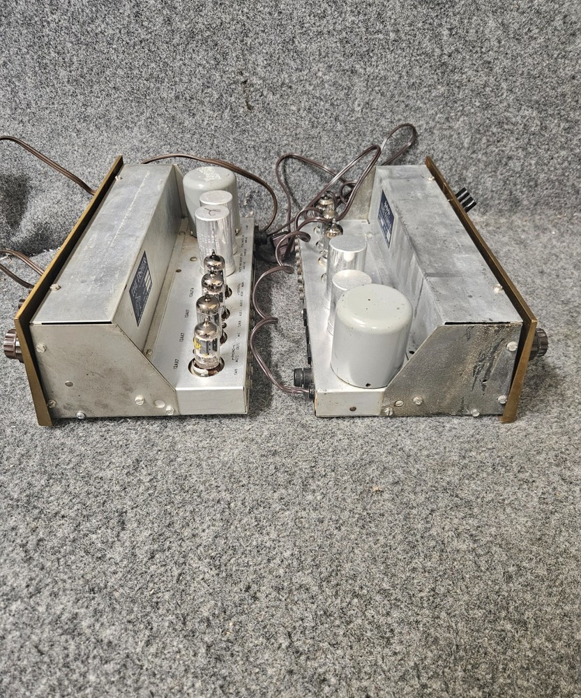 PAIR - Fisher 80-C Master Audio Control Mono Preamplifiers