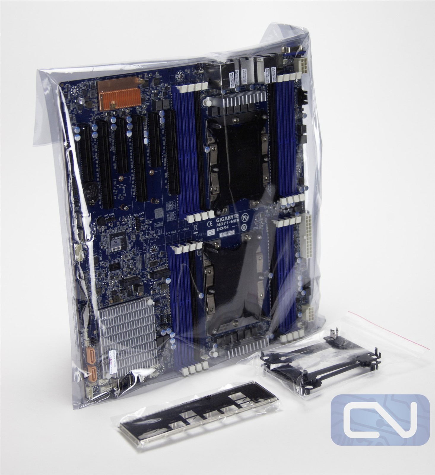 *New* Gigabyte MD71-HB0 2x LGA3647 C622 DDR4 2x 10GbE M.2/U.2 E-ATX Motherboard