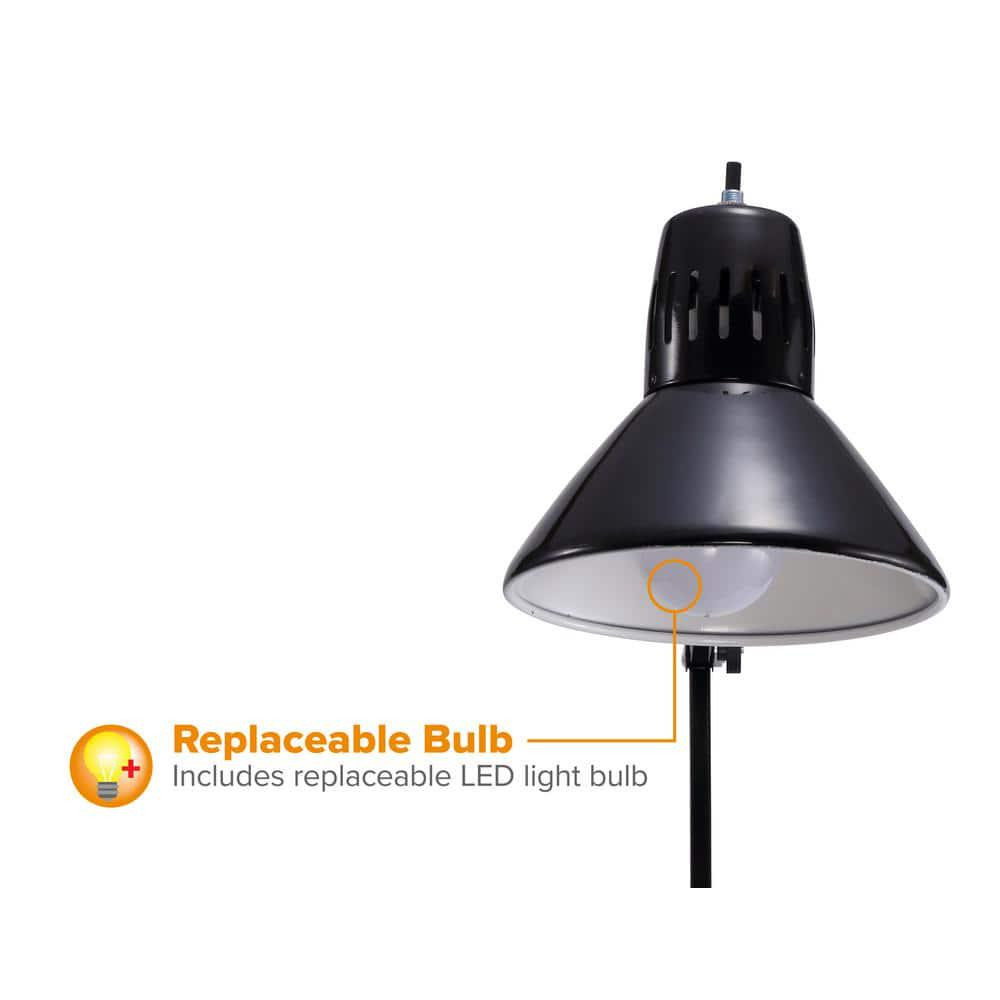 Bostitch Office LED Swing Arm Desk Lamp with Clamp Mount - 36''