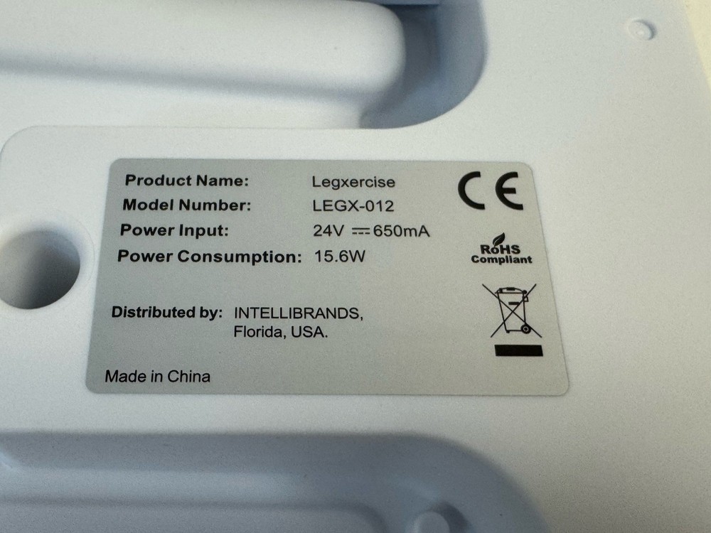 Legxercise Pro legx-012 Motorized Leg Activator Exercise Machine w/ Remote