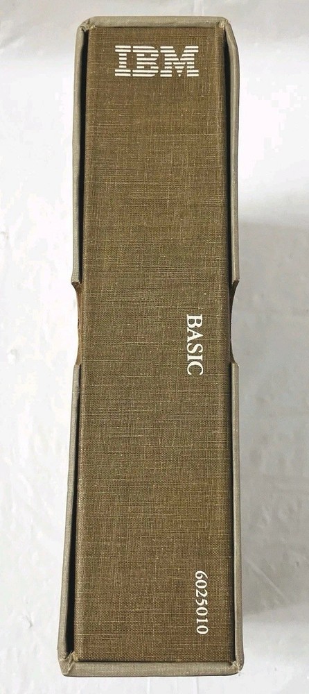 IBM BASIC Personal Computer Hardware Reference Library Manual (1982) w/ Slipcase
