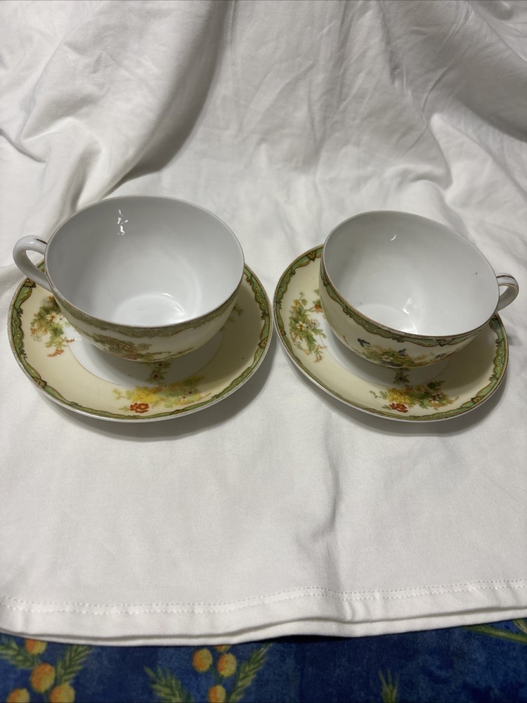 Empress Woodmere 2 CUPS & 2 SAUCERS