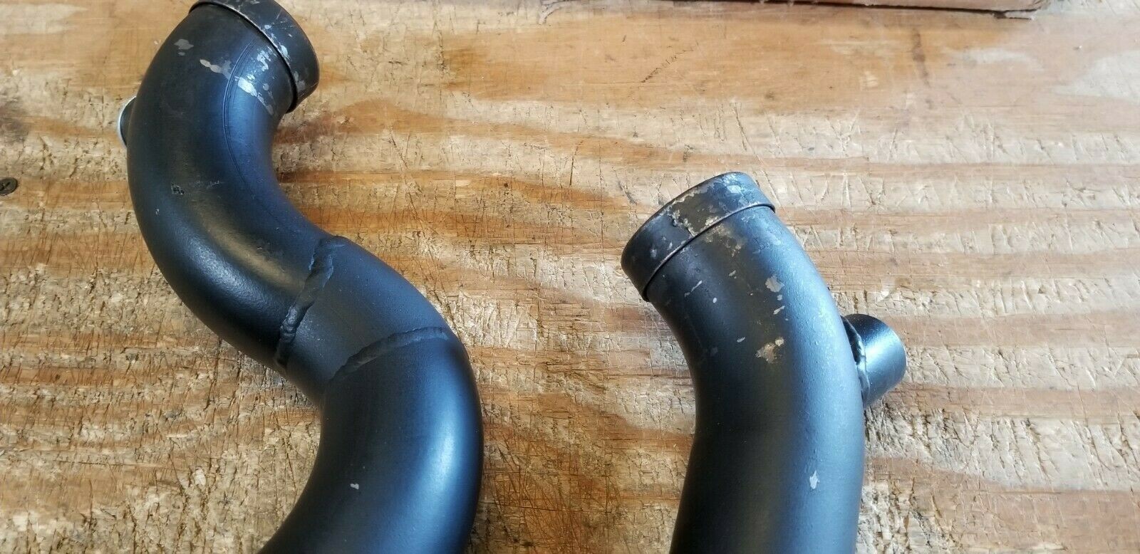 Blemished 04-17 Harley Black Shotgun Exhaust Sportster 883/1200/72/48 1.75" Pipe