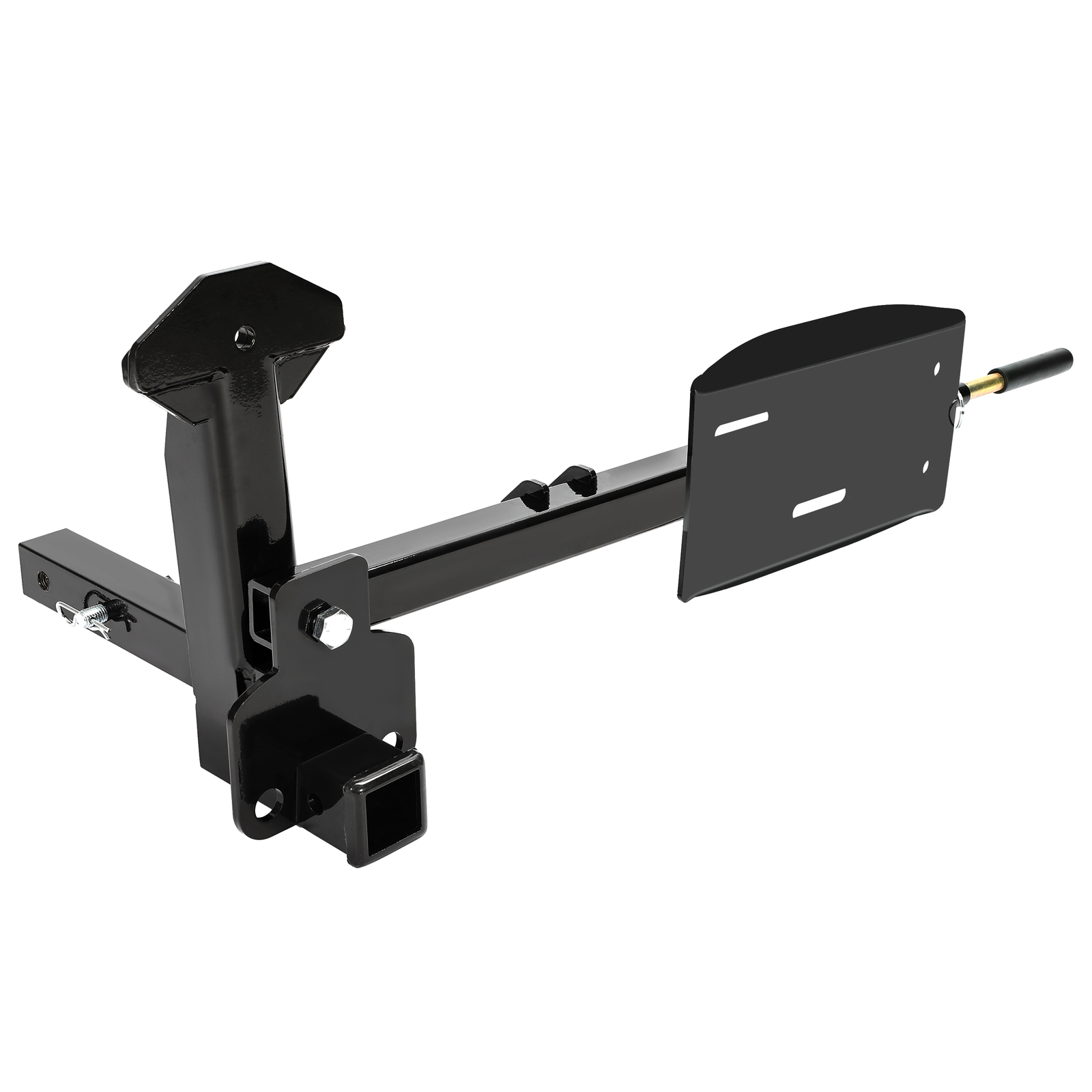 Hitch Mounted Spare Tire Carrier For 16" 16.5" 19.5" 22.5" 24" Motorhomes Wheels