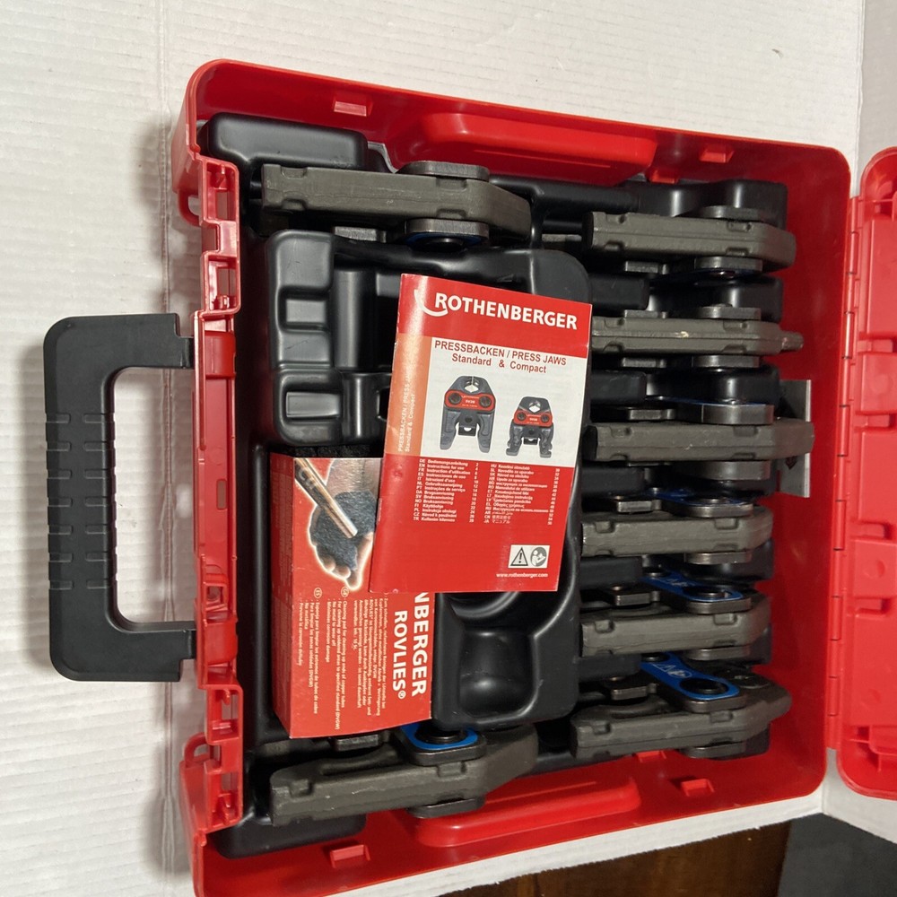 ROTHENBERGER pressbacken/pressjaws standard and compact
