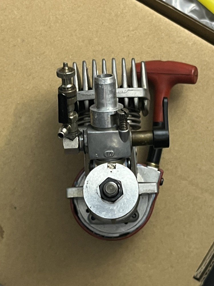 Vintage OS Max .10 FP Rare Nitro Engine w/ Kyosho GS Start
