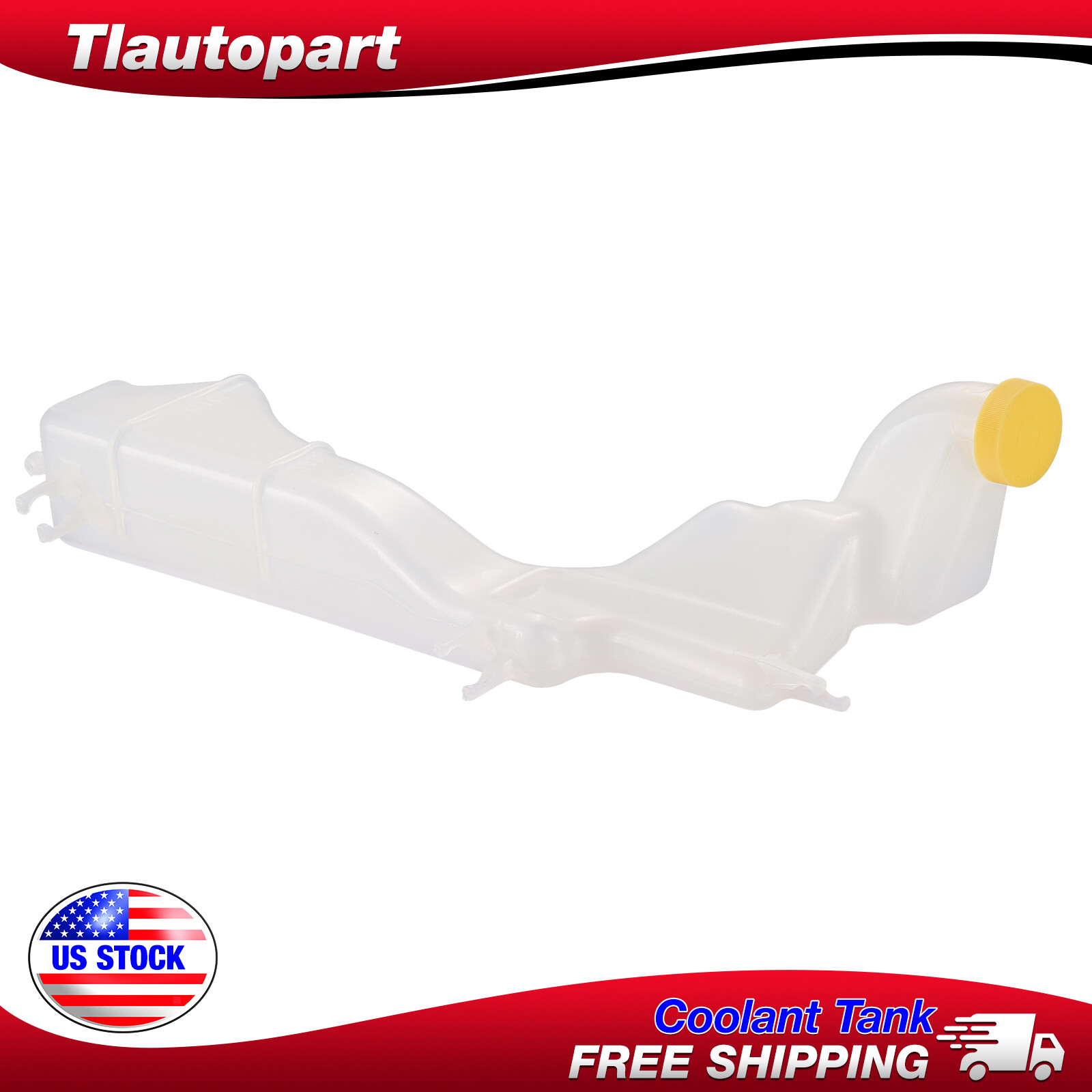 Pressurized Coolant Reservoir Tank with Cap for Honda Civic 1.7L 2001 2002-2005