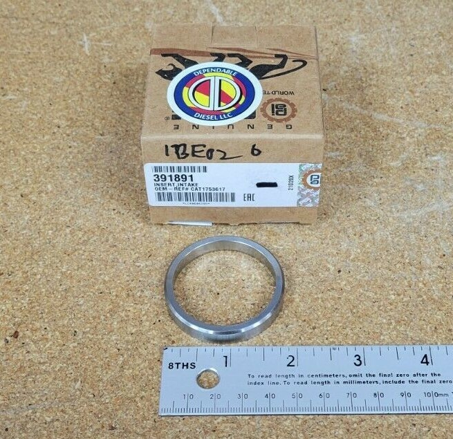 Std. Intake Valve Insert for Caterpillar C15. (Qty. 1) PAI# 391891 Ref.# 1753617