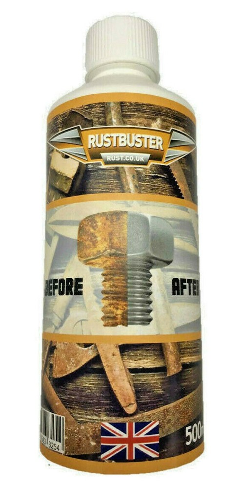 Rust Remover - Solution Removes Rust Easily - 500ml - FREE NEXT DAY POSTAGE