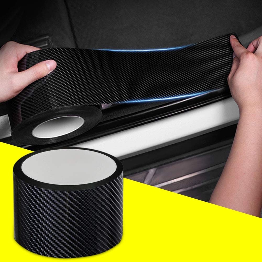 QBUC Rear Bumper Protector Guard Scratch Cover Protector Paint Threshold Guar...