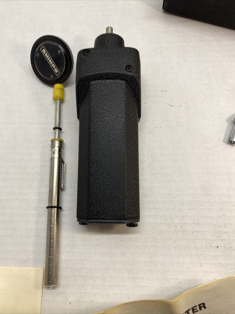 SHIMPO DT-105 Tachometer with case Untested