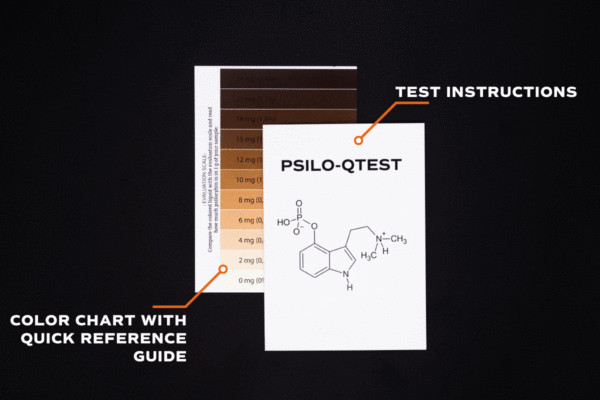 Wild Mushroom Potency Test Kit - Miraculix QTest for Foraged Mushroom Analysis