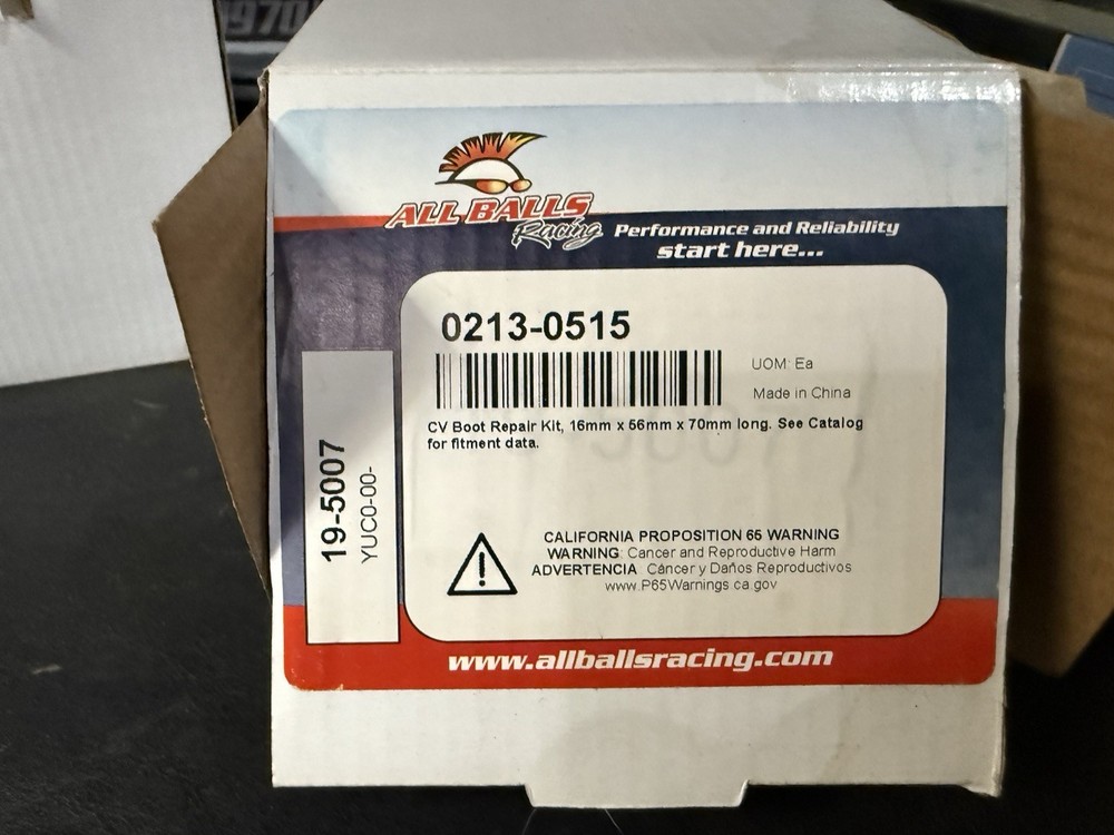 All Balls CV Boot Kit 19-5007