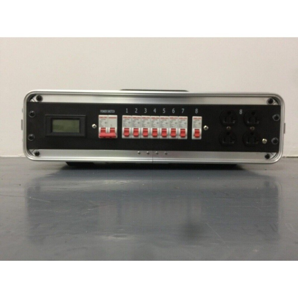 Aluminum Three Phase Power Distributor Box Edison Power Distribution Box