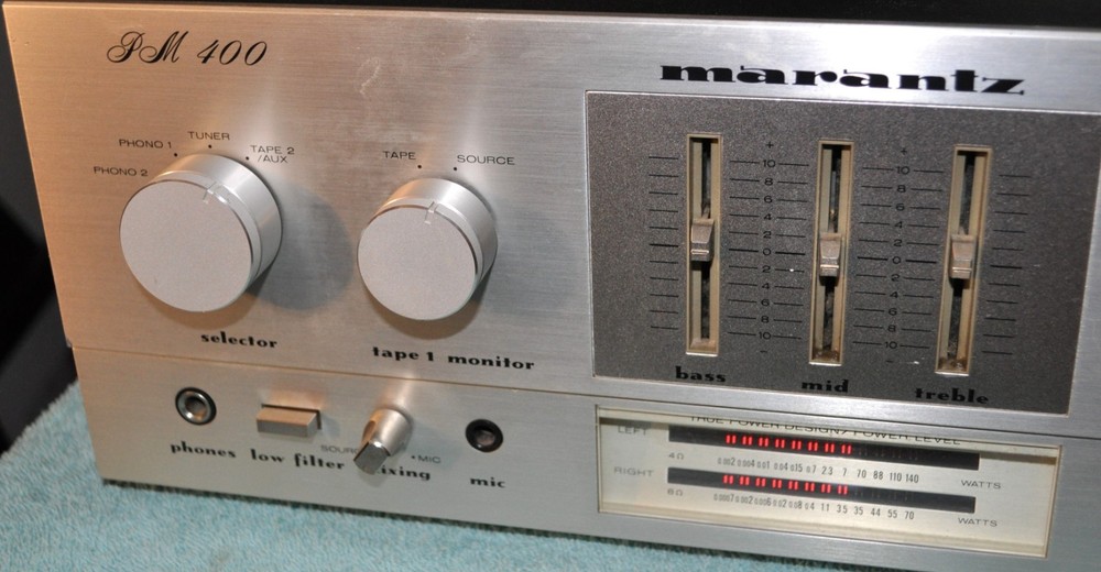 Marantz PM-400 Console Stereo Amplifier **TESTED NICE!**