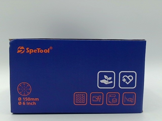 SpeTool 6" Ceramic 49-Hole Hook & Loop Discs 80-400 Grit