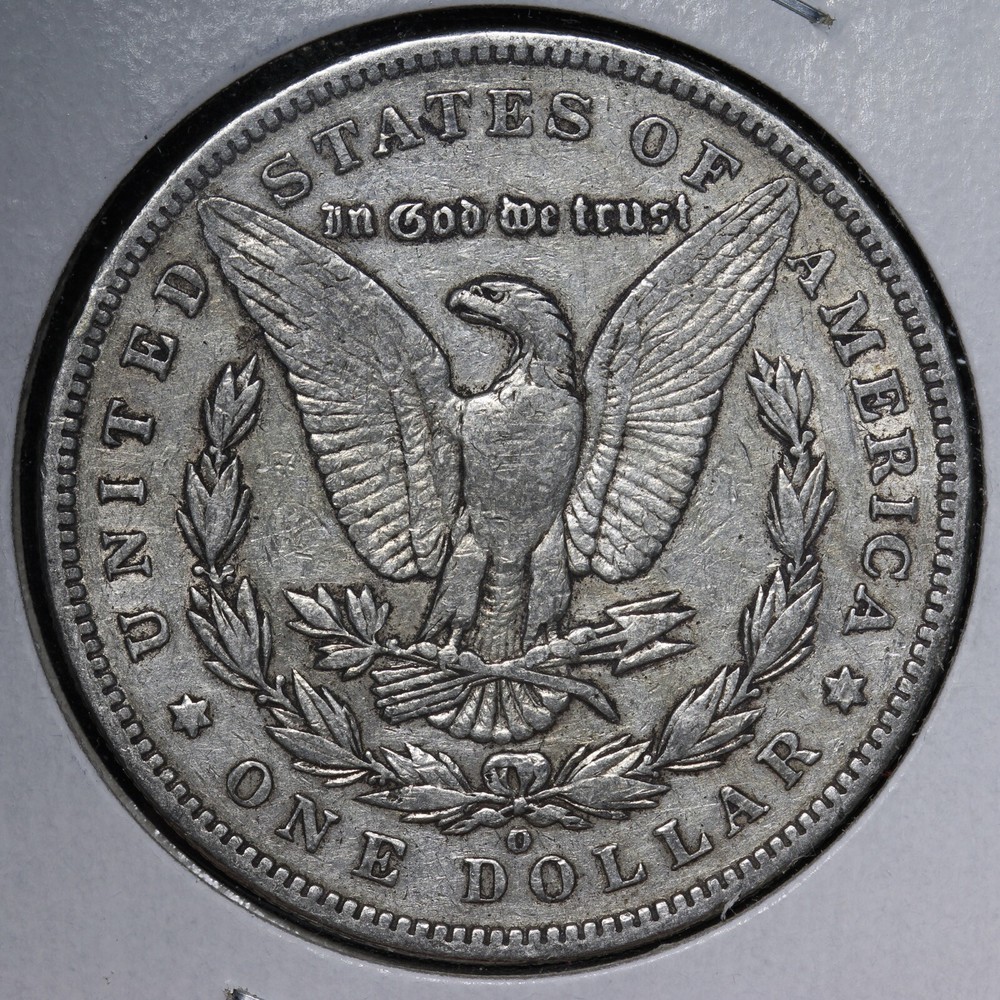 1896-O Morgan Silver Dollar XF E543 JRNP