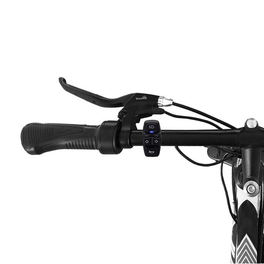Headlight Turn Signal Horn Switch Button For Motorcycle Ebike Scooter Handlebar