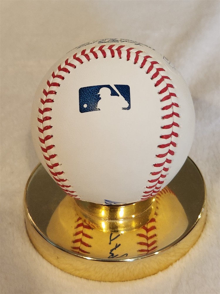 ROBERT MANFRED signed OML baseball JSA COA MLB COMMISSIONER