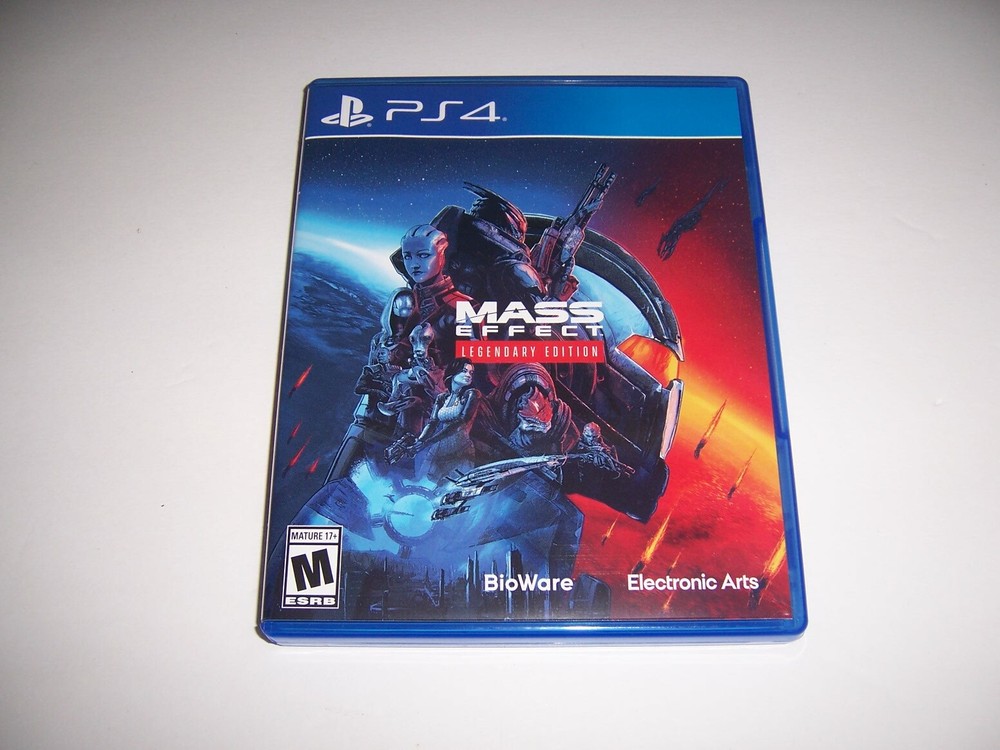 Replacement Authentic Box Case PlayStation 4 PS4 Mass Effect Legendary Edition