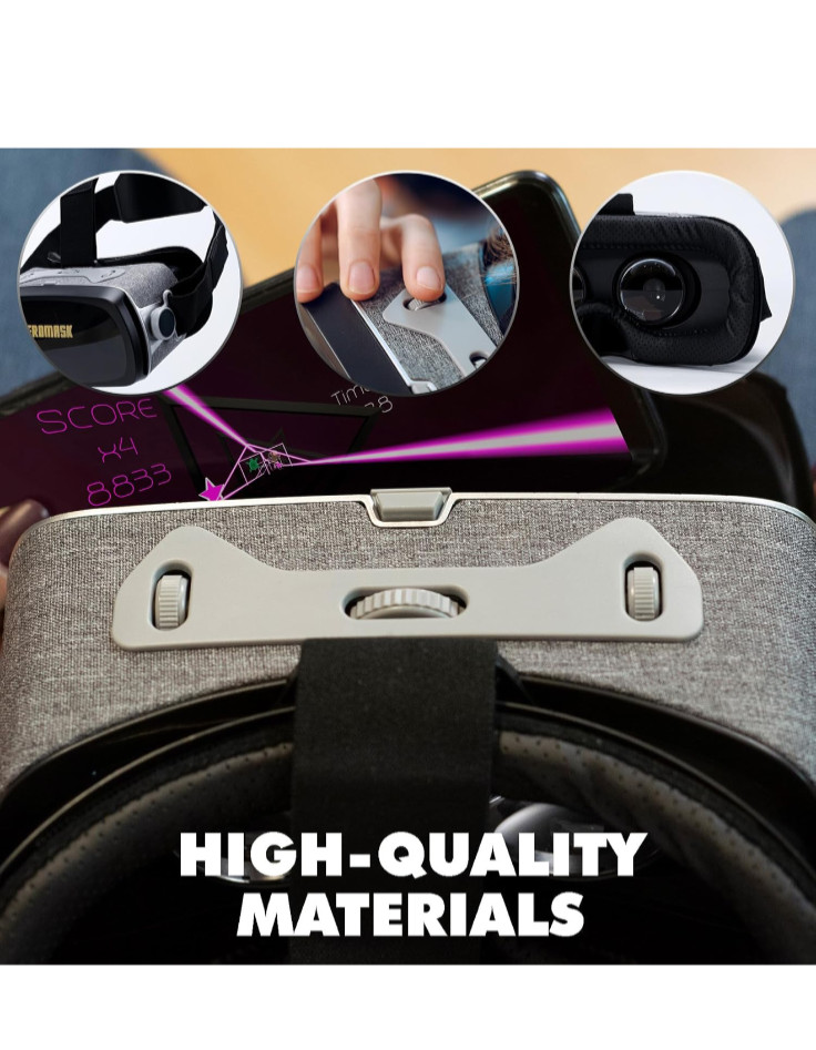 Heromask Mathematics VR Headset Virtual Math Games Age 5+