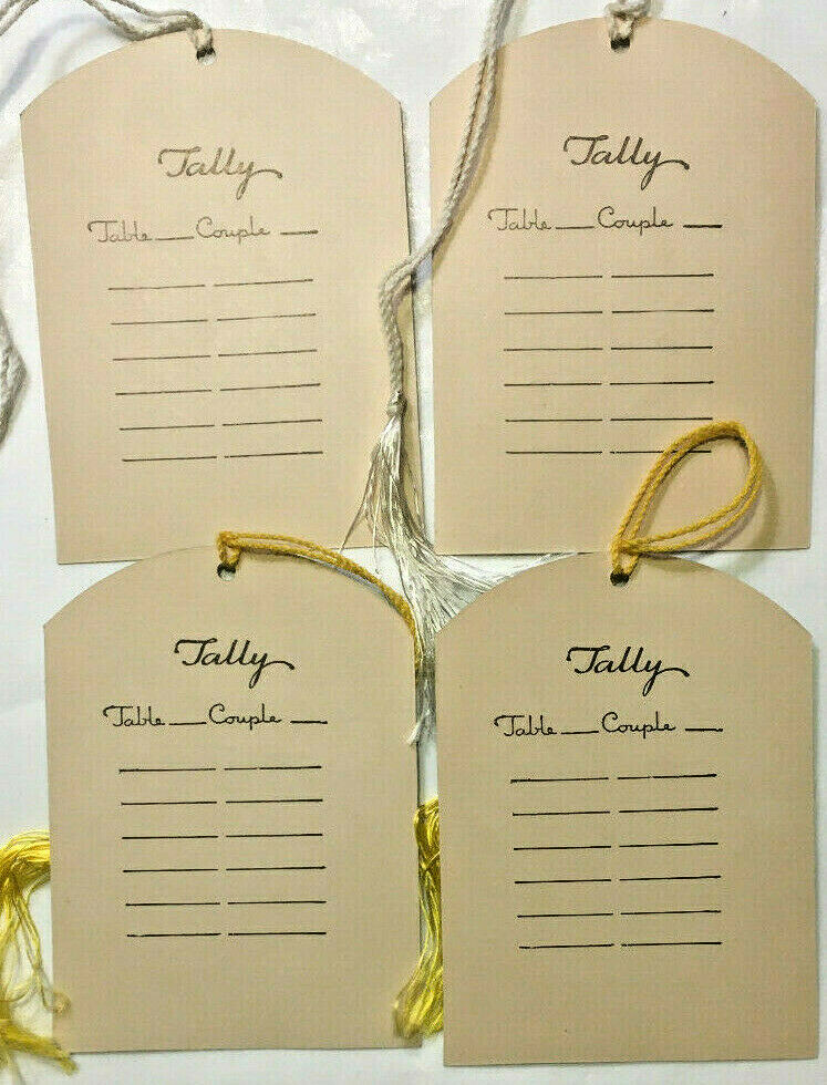 Unused Vintage Hallmark One Table Bridge Set Floral Yellow Daisies Basket