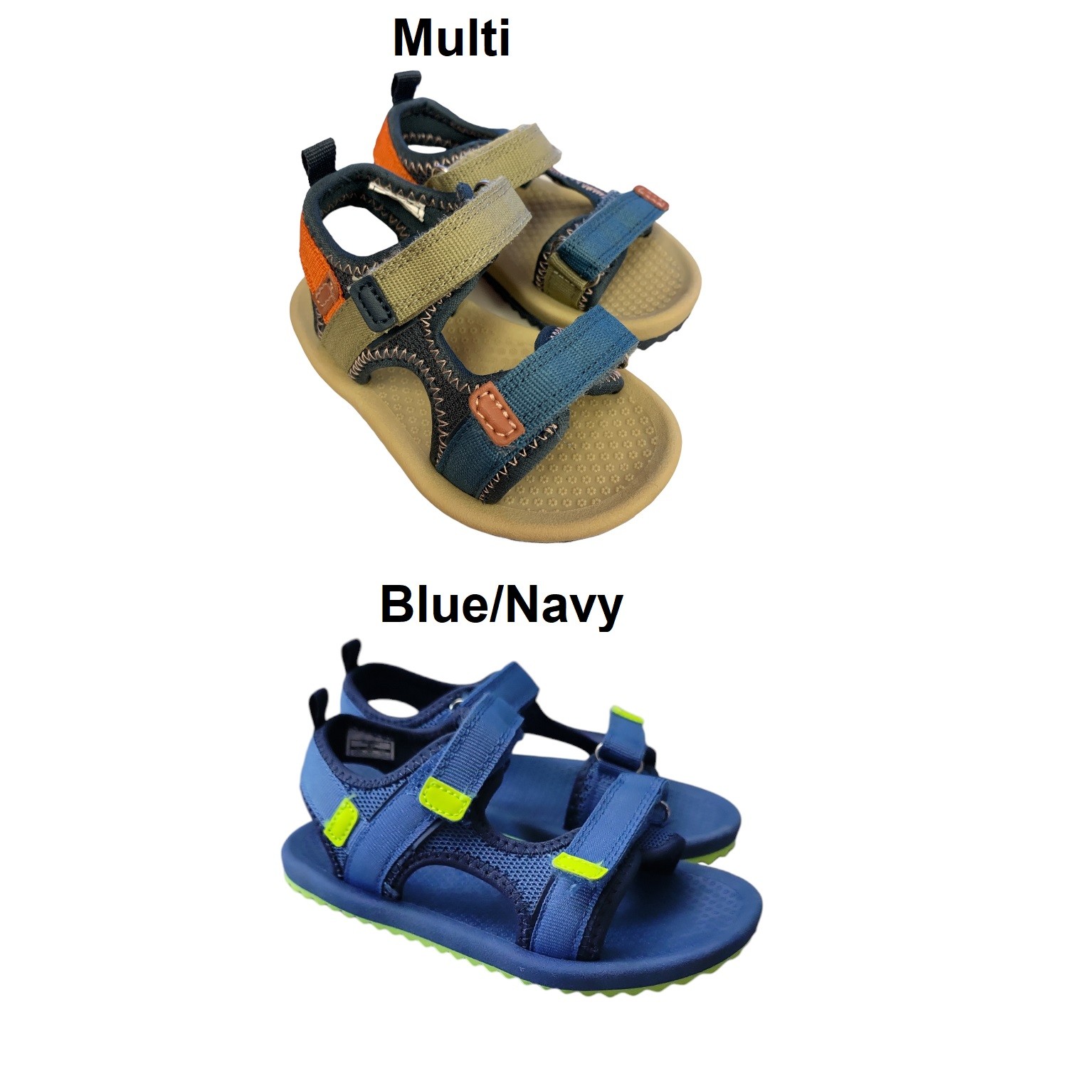 OshKosh B'Gosh Toddler Boy's Machine Washable Hook and Loop Sandal