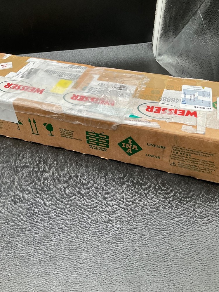 WEISSER LINEAR GUIDE RAIL ASSEMBLY POS 104 NEW