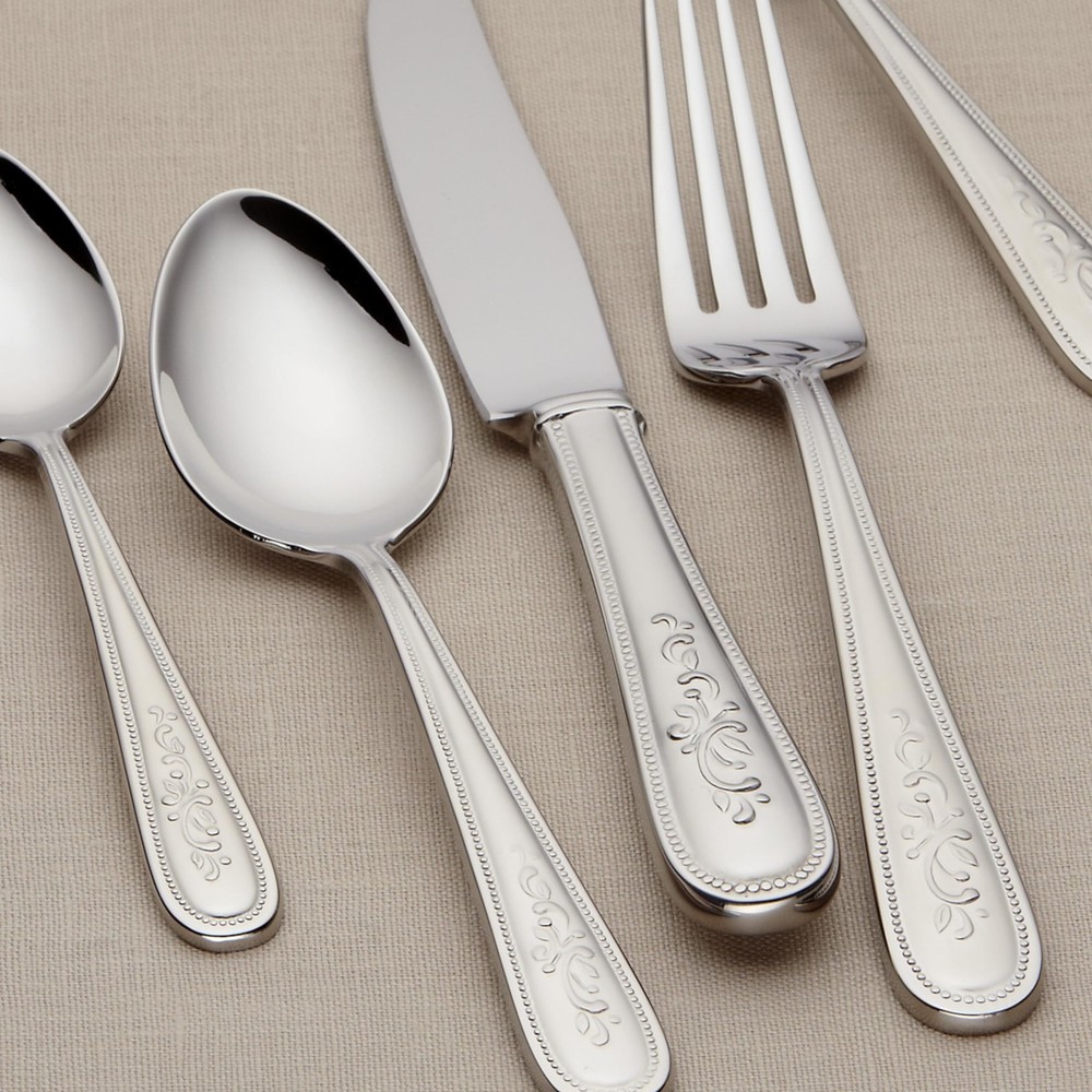 Opal Innocence Flatware 5-Piece Place Setting - , Silver