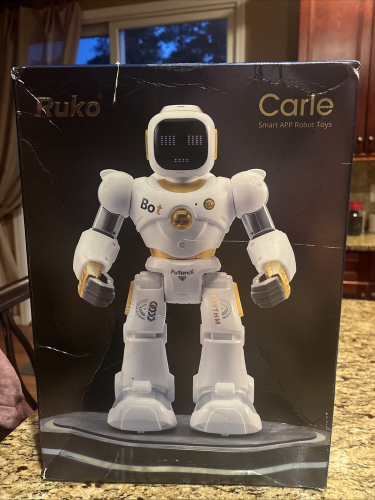 Ruko 1088 Smart Robot for Kids, Large Programmable Interactive STEM RC Robot, Vo