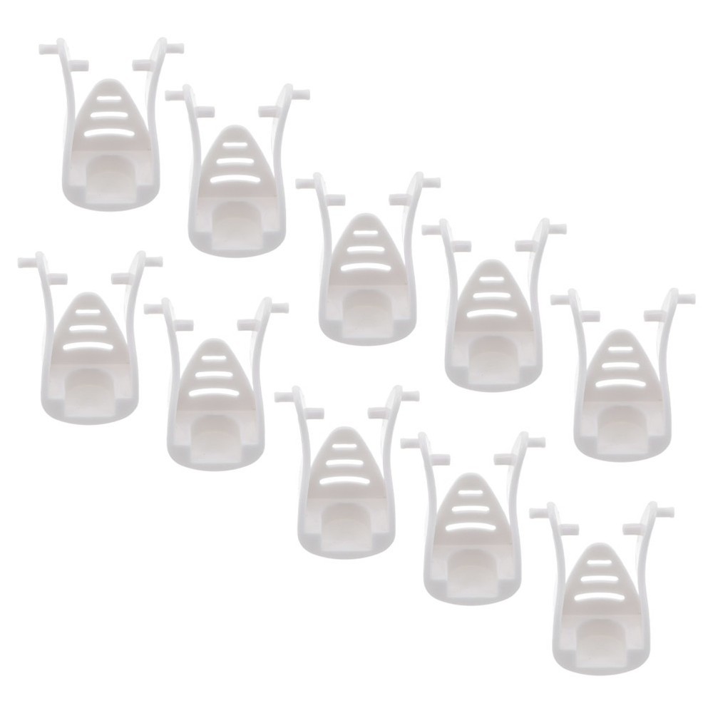 10 Pcs Automatic Toothpaste Pusher Squeezer Accessory Rod Replacement Bar for