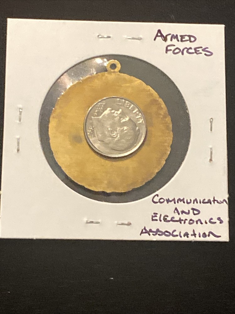Armed Forces Communication And Electronics Medallion Token Undated