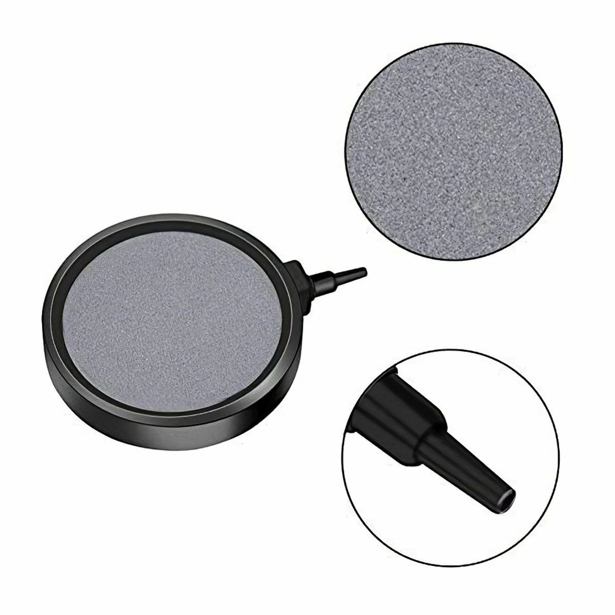 Bubble Air Disk Stone Hydroponics Oxygen Aerator Aquarium Fish Tank Pond Pump