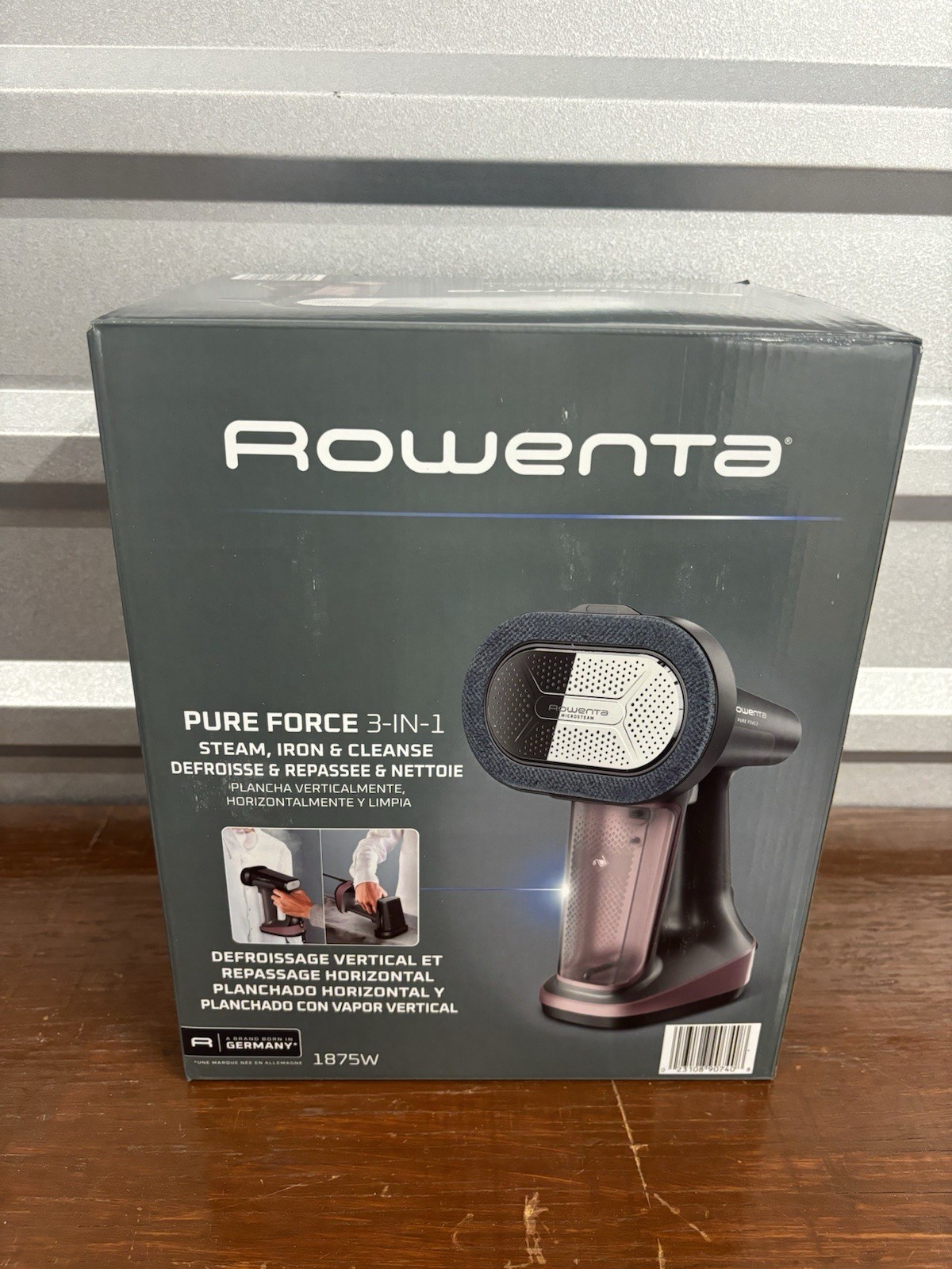 Rowenta Pure Force 3-in-1 Lightweight Steamer & Iron Brand New