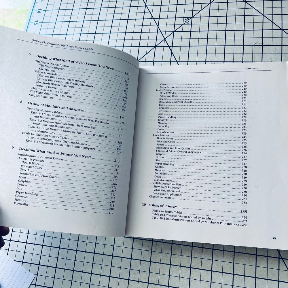 Que's 1994 Computer Hardware Buyer's Guide Book IBM Mac Vintage PC Computing