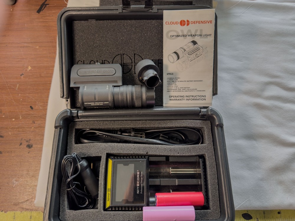 Cloud Defensive OWL Optimized Weapon Light Entire Kit
