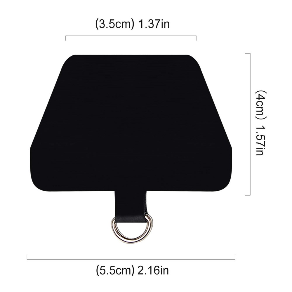 COCASES 2 Pack Phone Tether Tab, Strap Replacement Part for Black