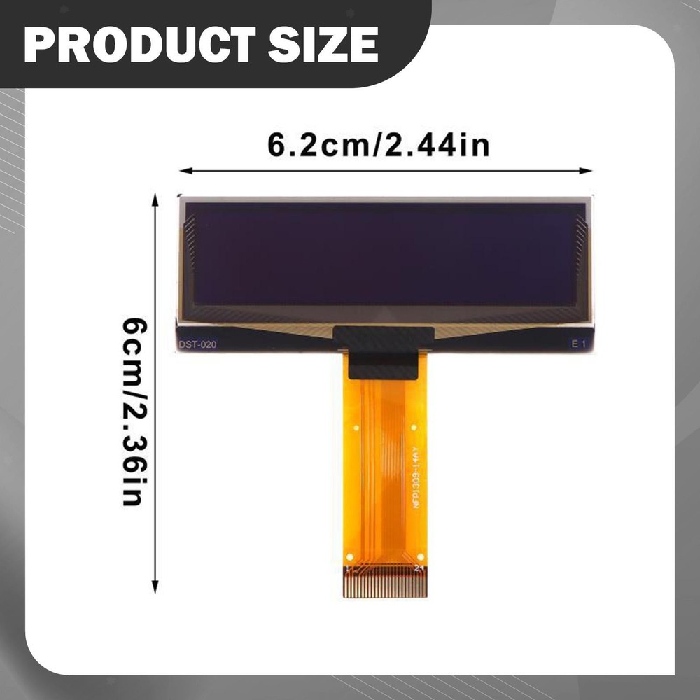 2.23inch OLED Display Screen Module Compact Clear Visibility 12832 LCD Panel