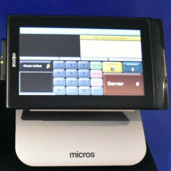 MICROS/ORACLE RES 3700 v 5.5 - 4 MTABLET TERMINAL BUNDLE w/Menu Programming