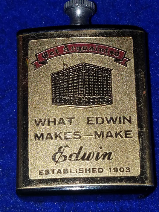 EDWIN CIGAR ADVERTISEMENT LIGHTER