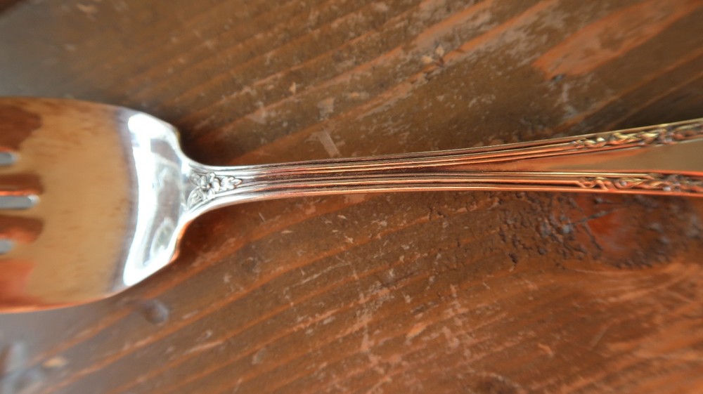 Antique Silverplate Cold Meat Fork by CSP C S P