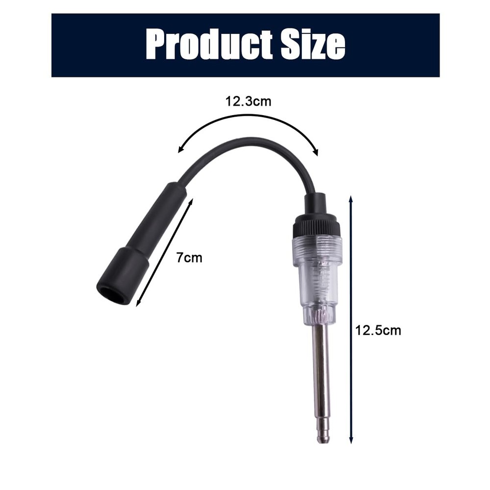 Ignition System Continuity Tester, Spark Plug Tester Inline Ignition Tester for Spark Plugs...