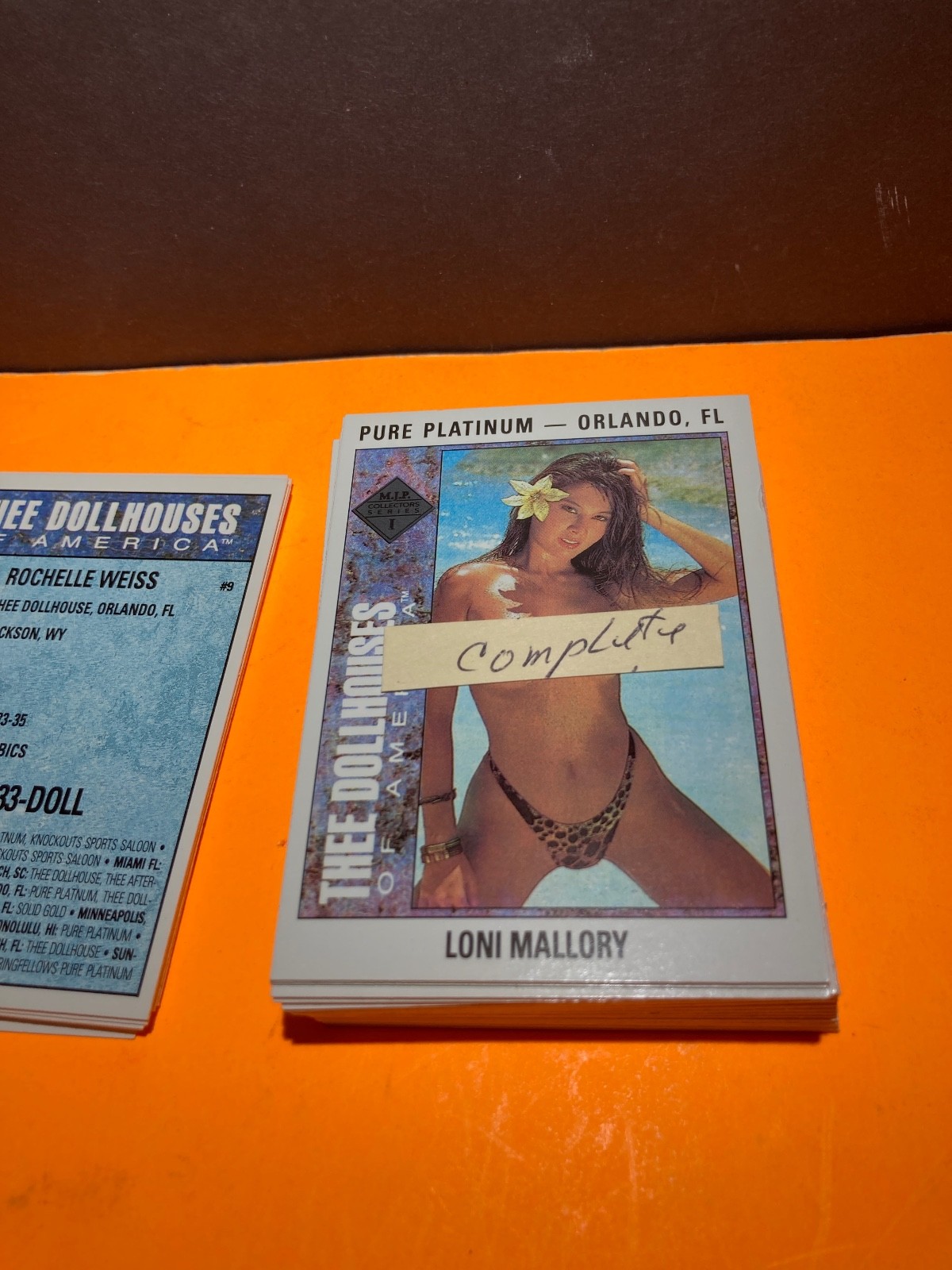 1991 THE DOLLS THEE DOLLHOUSES OF AMERICA CARDS SERIES 1 Complete Set (50 cards)