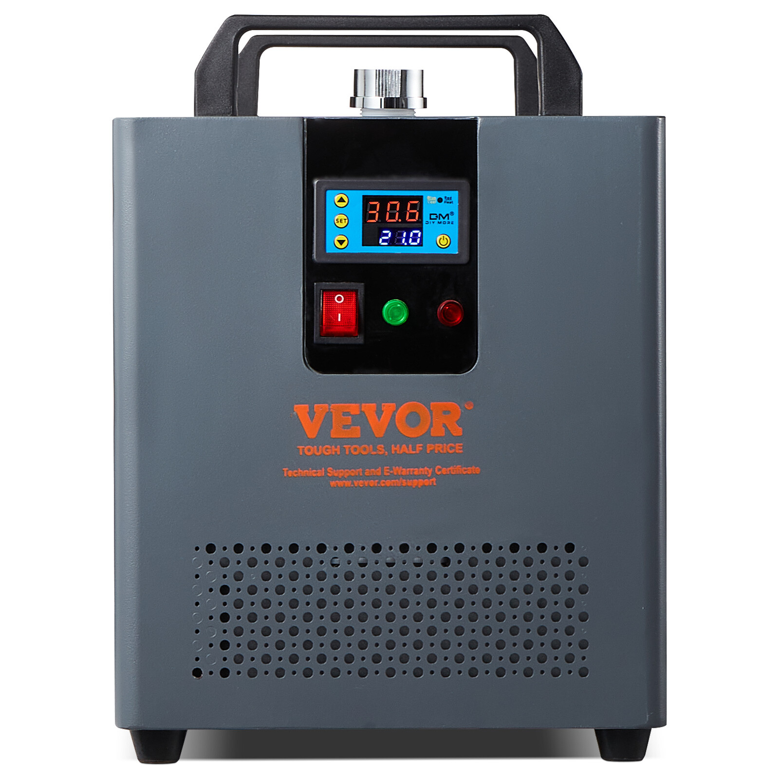 VEVOR Industrial Water Chiller KH-6000 12 L 7.8 L/min Laser Chiller Compressor