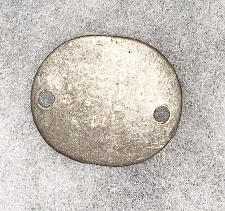 WWII Single USNR Robert Anderson T-44 Dog Tag