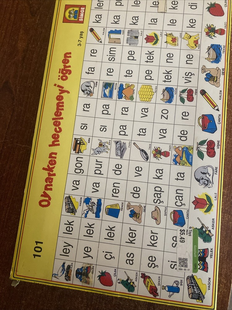 Turkish Magic Bricks Puzzle Educational System Erken Egitim Sistemi