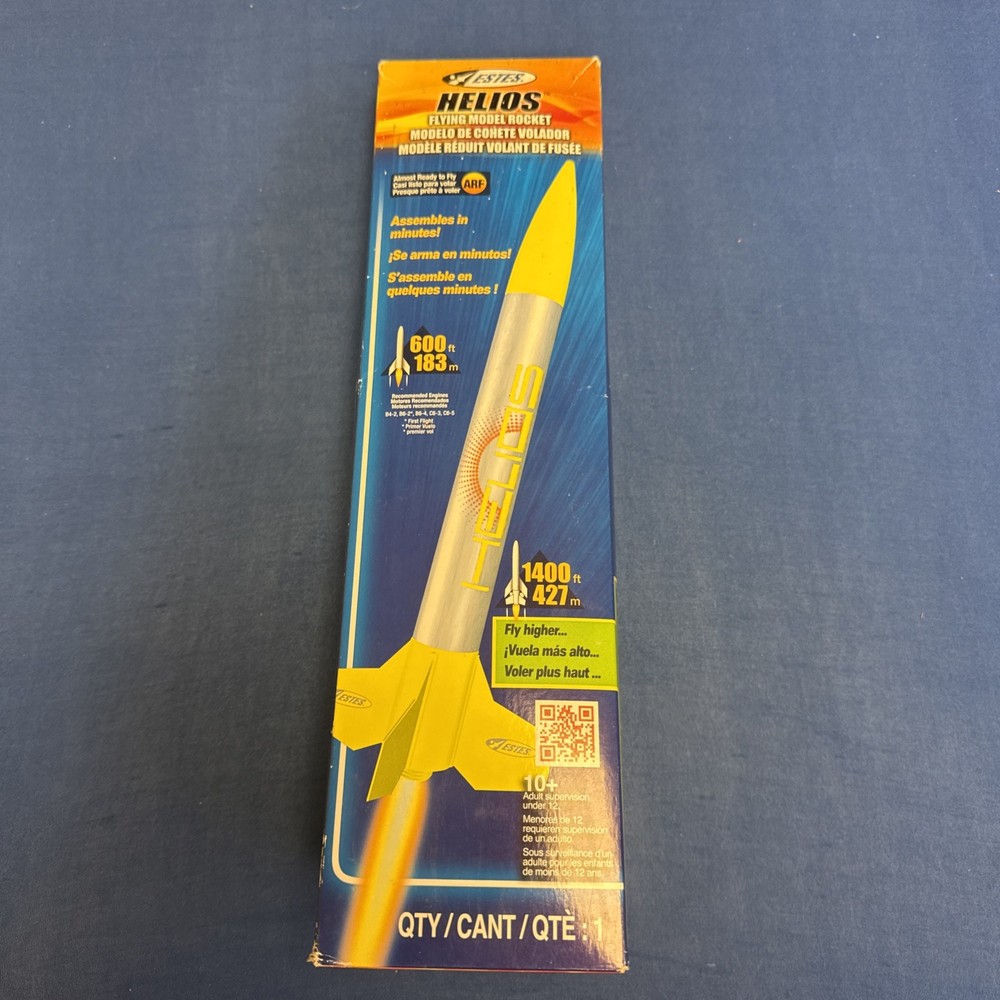 Estes Helios #2887 Flying Model Rocket Kit