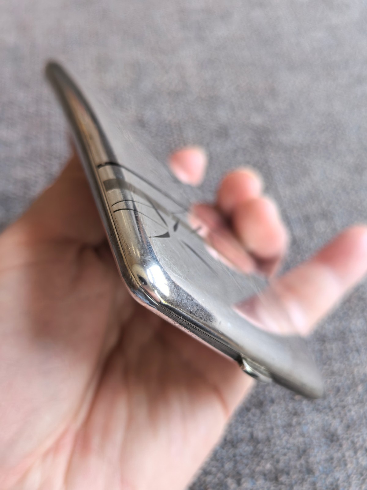 Vintage Japanese K.Uyeda Sterling Silver Cigarette Case with Bamboo Design