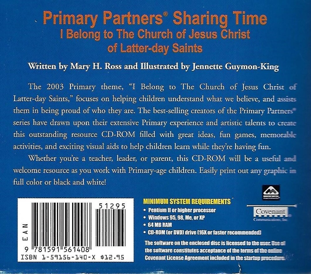 Primary Partners - Sharing Time (CD-ROM)
